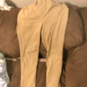 Khaki jeggings